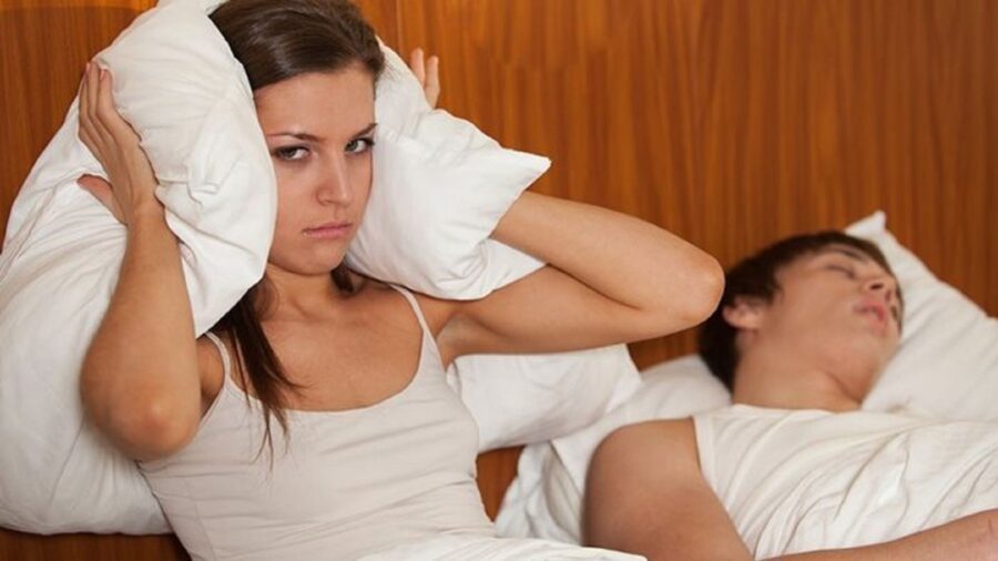 Snurken is een mannending