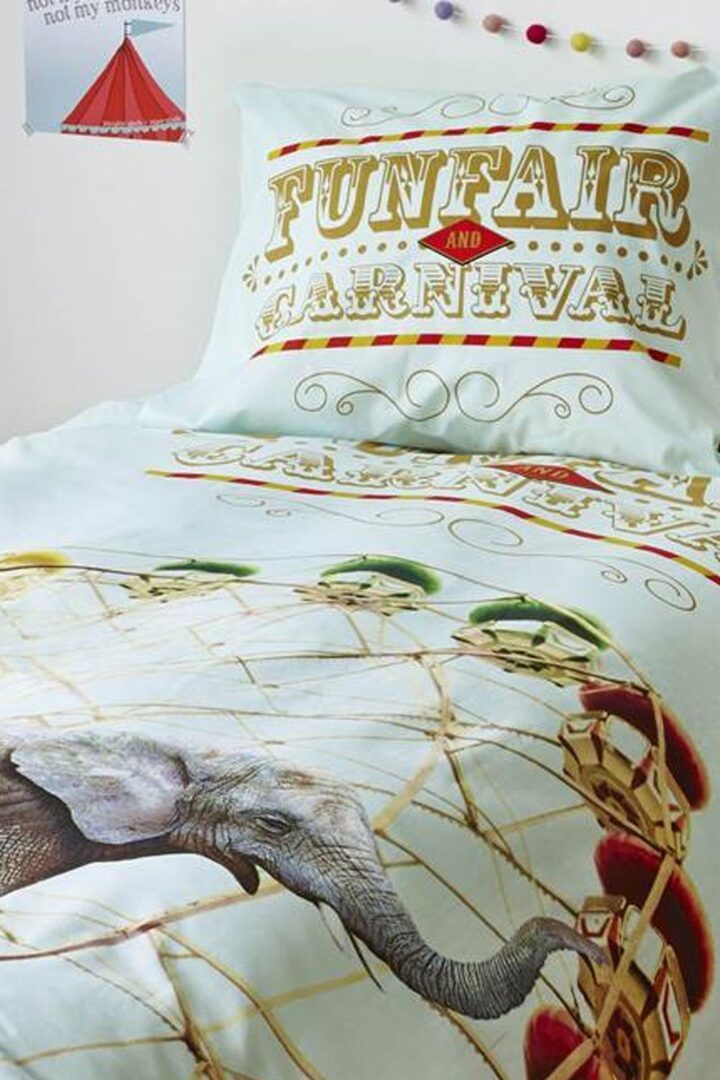 Beddinghouse Kids Circus dekbedovertrek