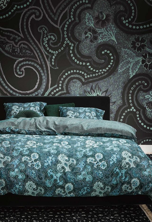 Essenza Paisa dekbedovertrek - Emerald