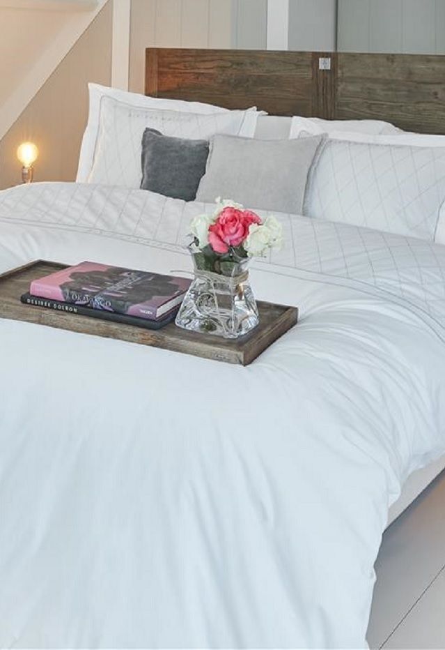 Rivièra Maison Theatre dekbedovertrek - Light Grey