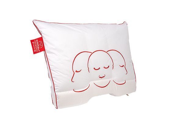 Silvana Support Rood synthetisch extra zacht hoofdkussen