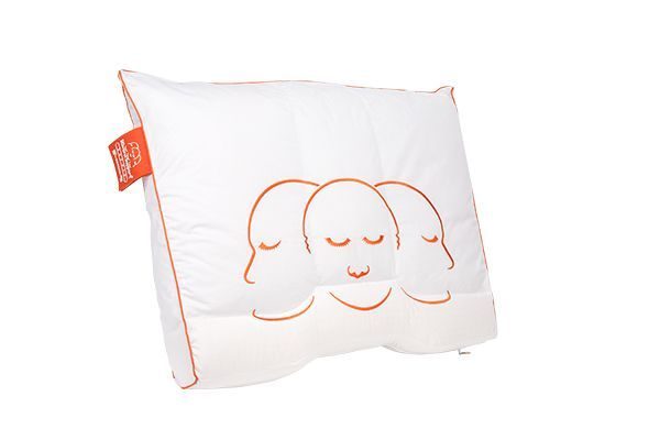 Silvana Support Oranje synthetisch zacht hoofdkussen