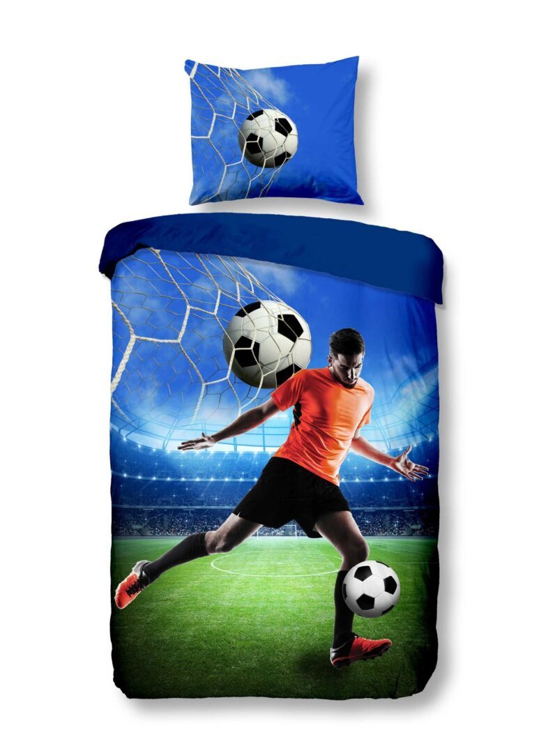 Snoozing Soccer dekbedovertrek