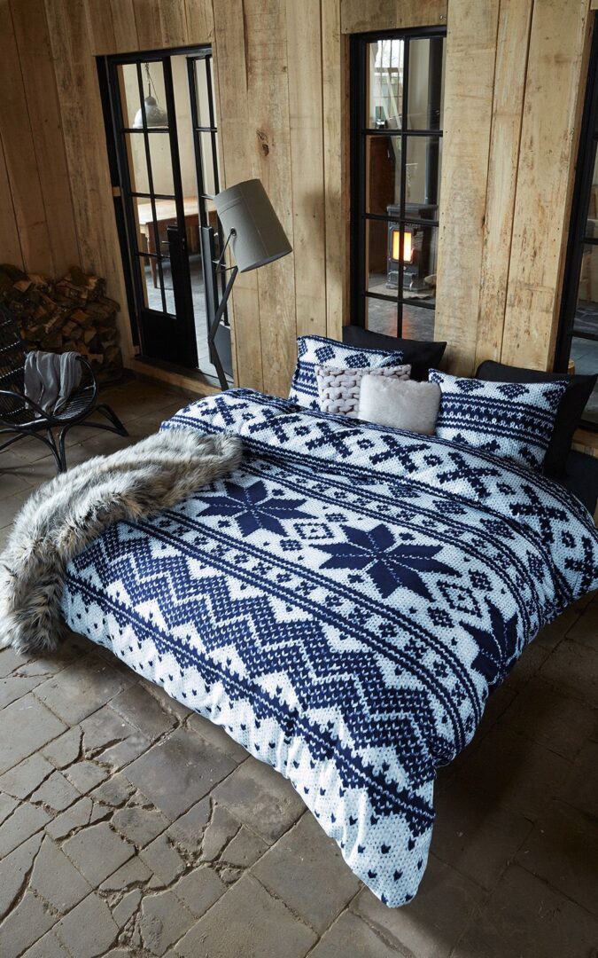 Beddinghouse Ontario flanel dekbedovertrek