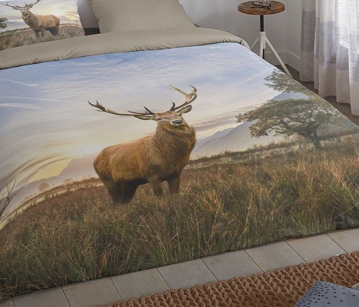 Good Morning Dasher flanel dekbedovertrek - Dromen over de ultieme roadtrip