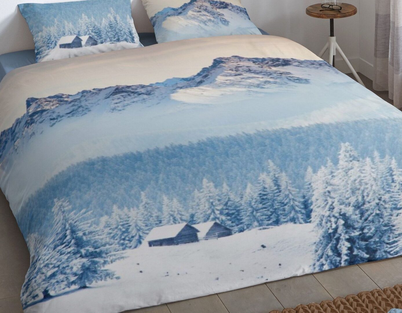 Good Morning Mountains dekbedovertrek - Dromen over de ultieme roadtrip