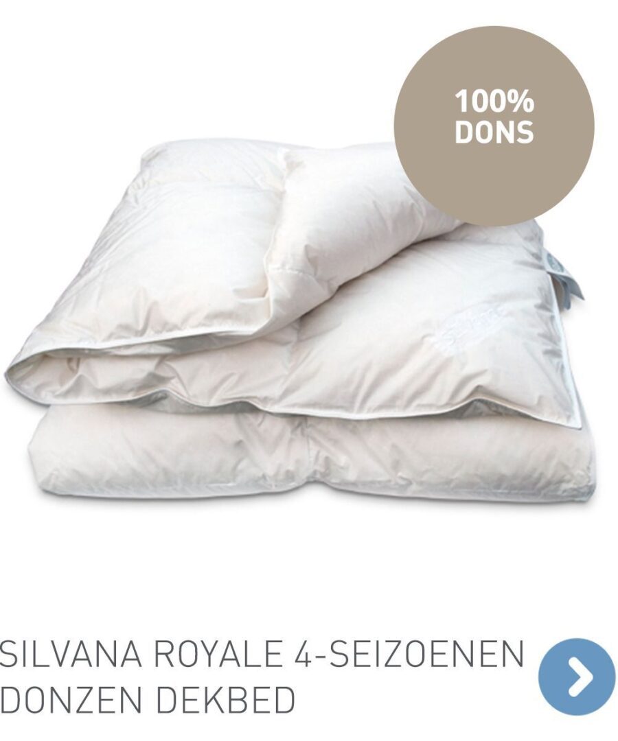 Silvana Royale donzen 4-seizoenen dekbed