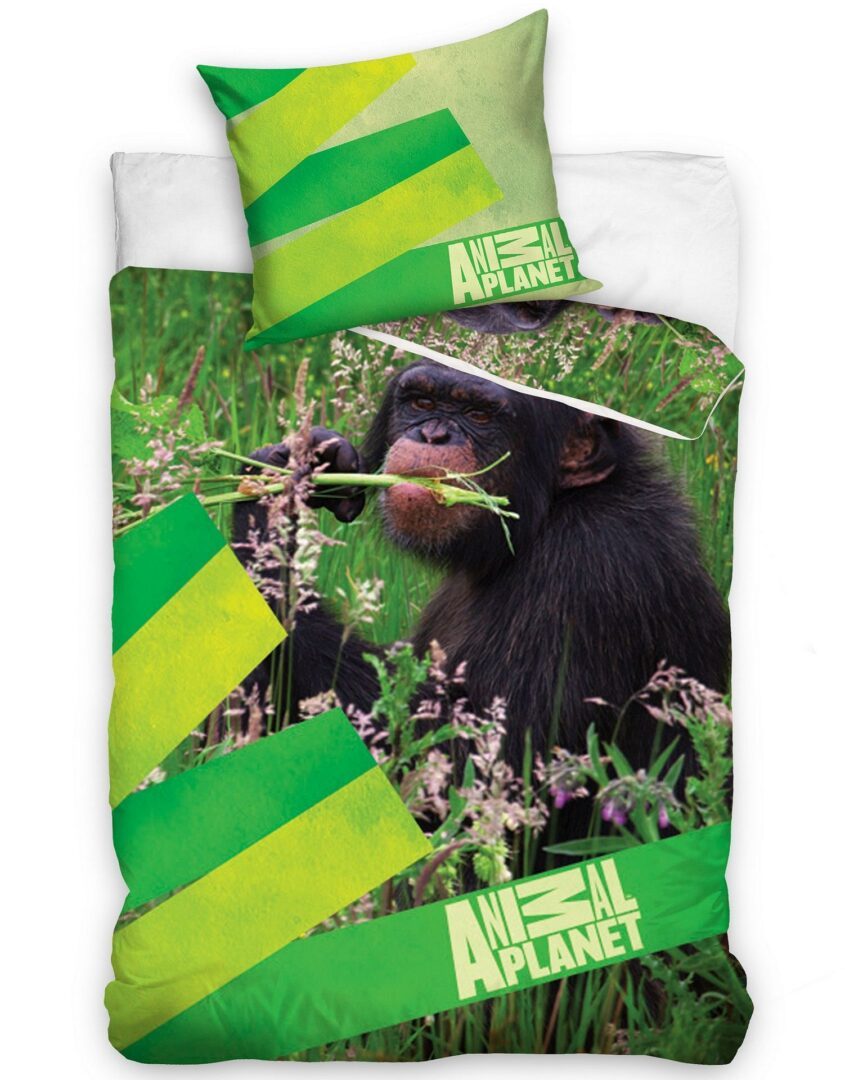 Animal Planet dekbedovertrek - - Monkey Day