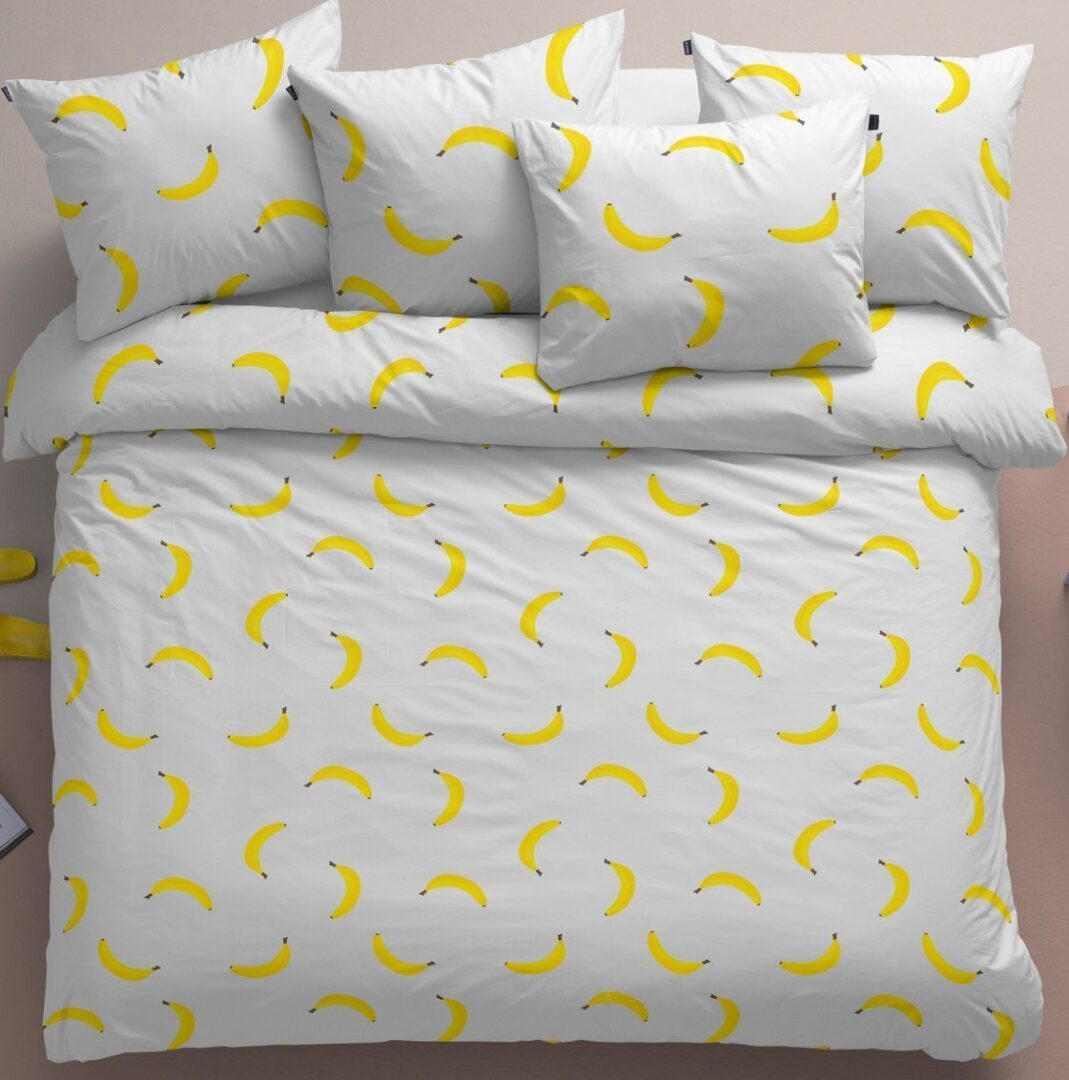 Damai Going Bananas dekbedovertrek - Monkey Day