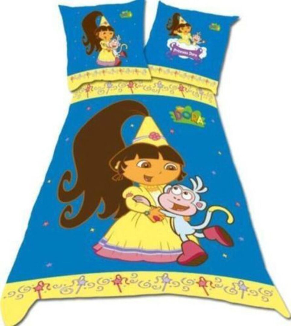 Dora dekbedovertrek - Monkey Day