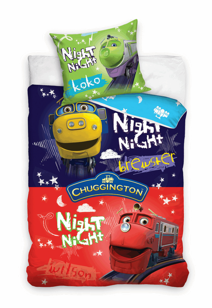 Chuggington dekbedovertrek - beddengoed trein