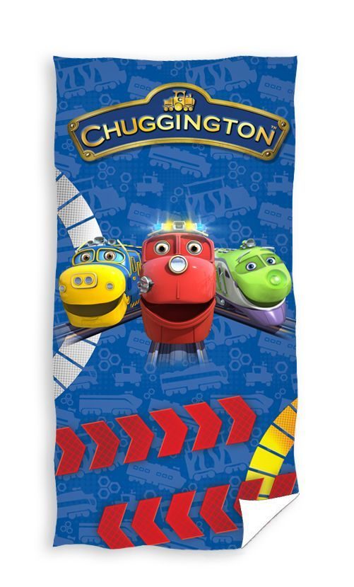 Chuggington strandlaken - trein