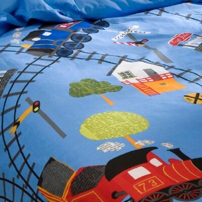 Tjoek tjoek! De coolste treinen op jouw dekbedovertrek!