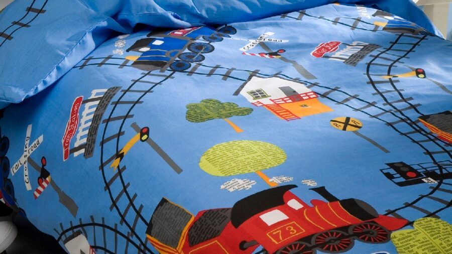 Tjoek tjoek! De coolste treinen op jouw dekbedovertrek!