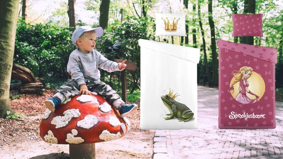 Sprookjesachtig slapen onder een Efteling kinderdekbedovertrek!