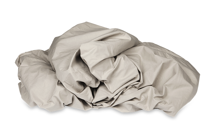 Kayori Shizu percale katoen hoeslaken zand