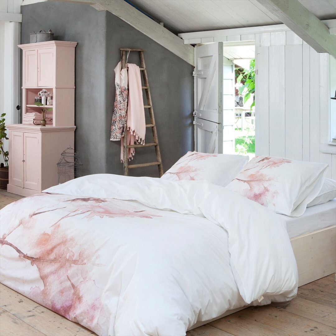 Walra Pink Blossom dekbedovertrek