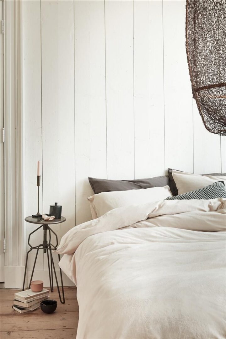 Natural Stone dekbedovertrek nude