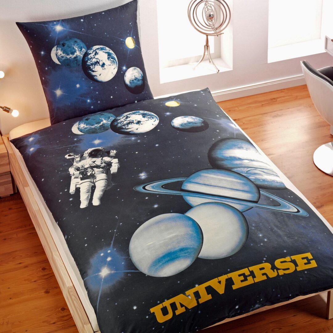 Universe dekbedovertrek - Dag van de ruimtevaart