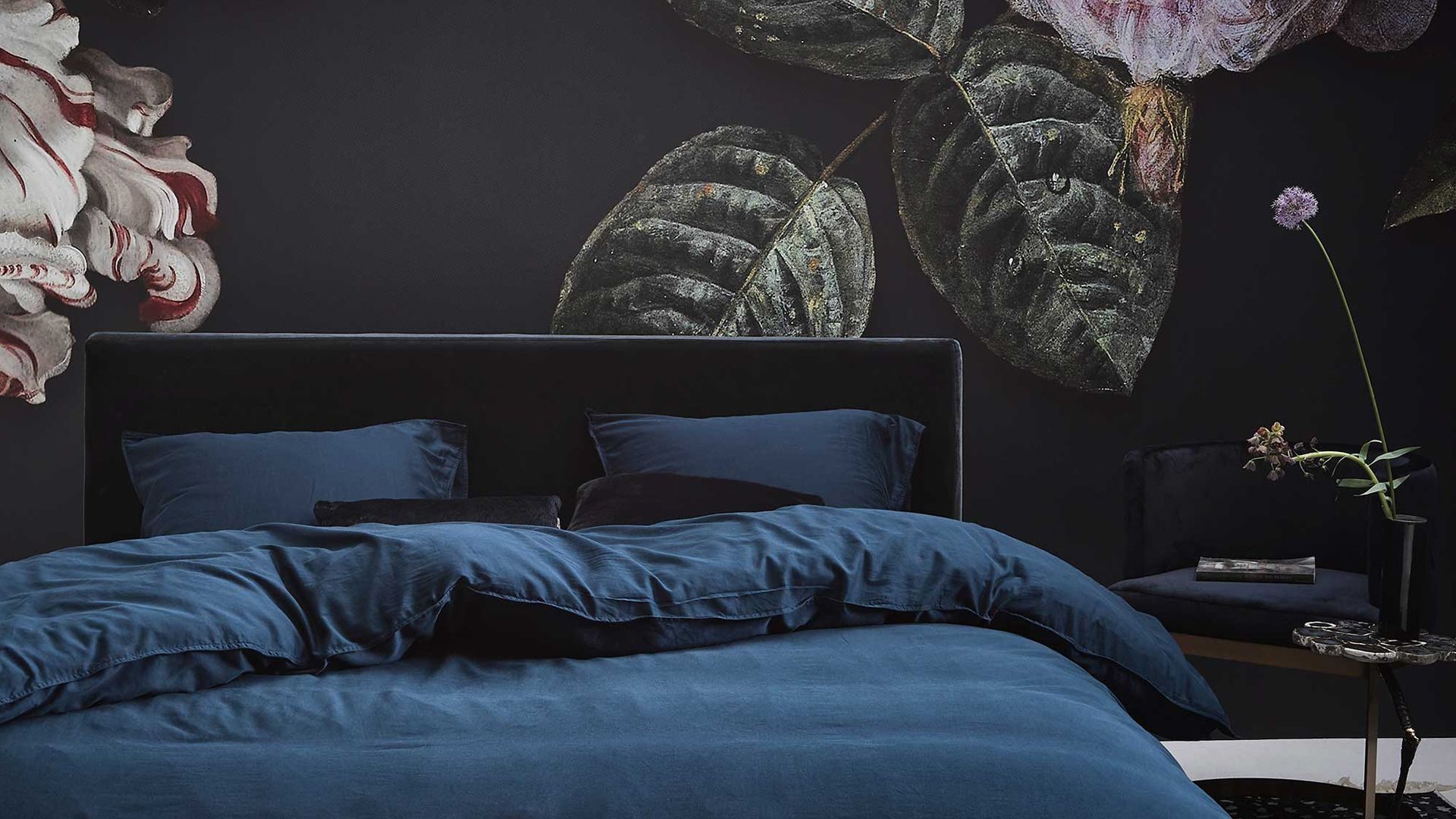 Essenza Minte dekbedovertrek navy