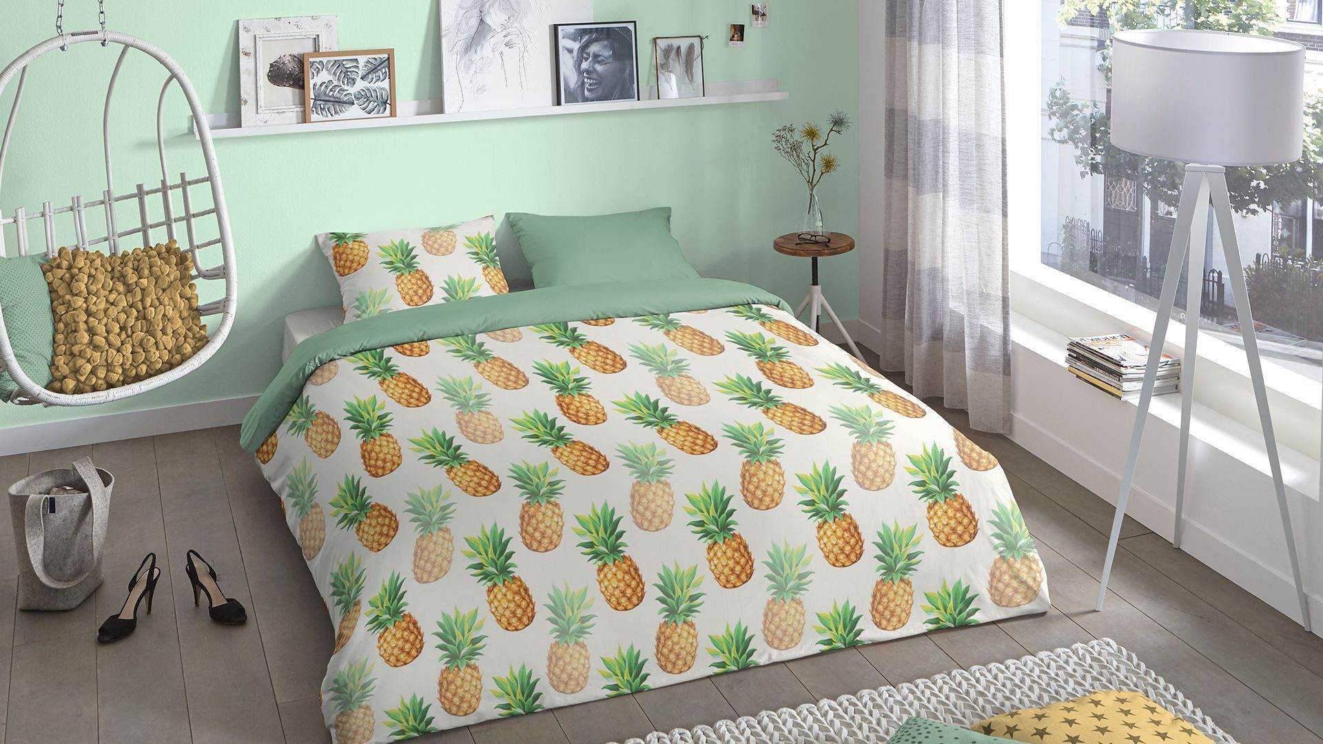 Good Morning Ananas dekbedovertrek