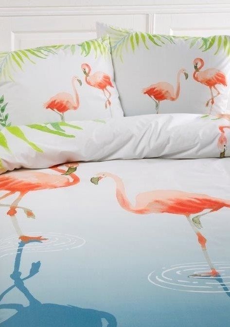 Papillon Flamingle dekbedovertrek - flamingo
