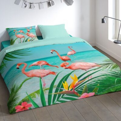 We worden overspoeld door flamingo’s