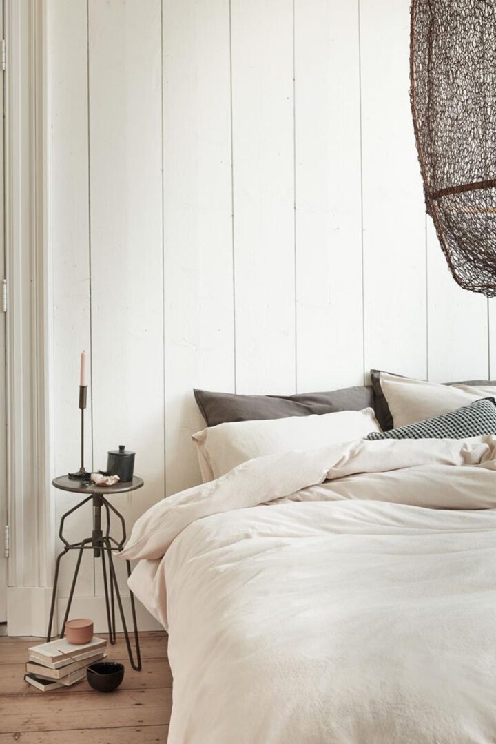 VTwonen Natural Stone dekbedovertrek nude