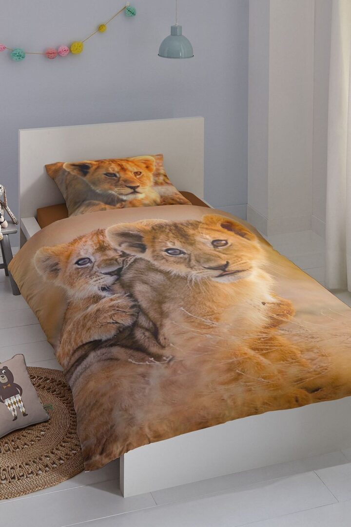 Good Morning Baby Lion dekbedovertrek