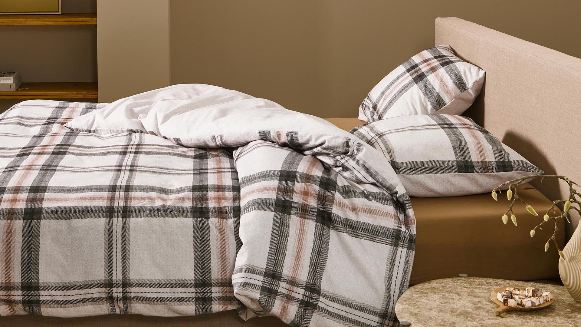 Essenza Valentina flanel dekbedovertrek