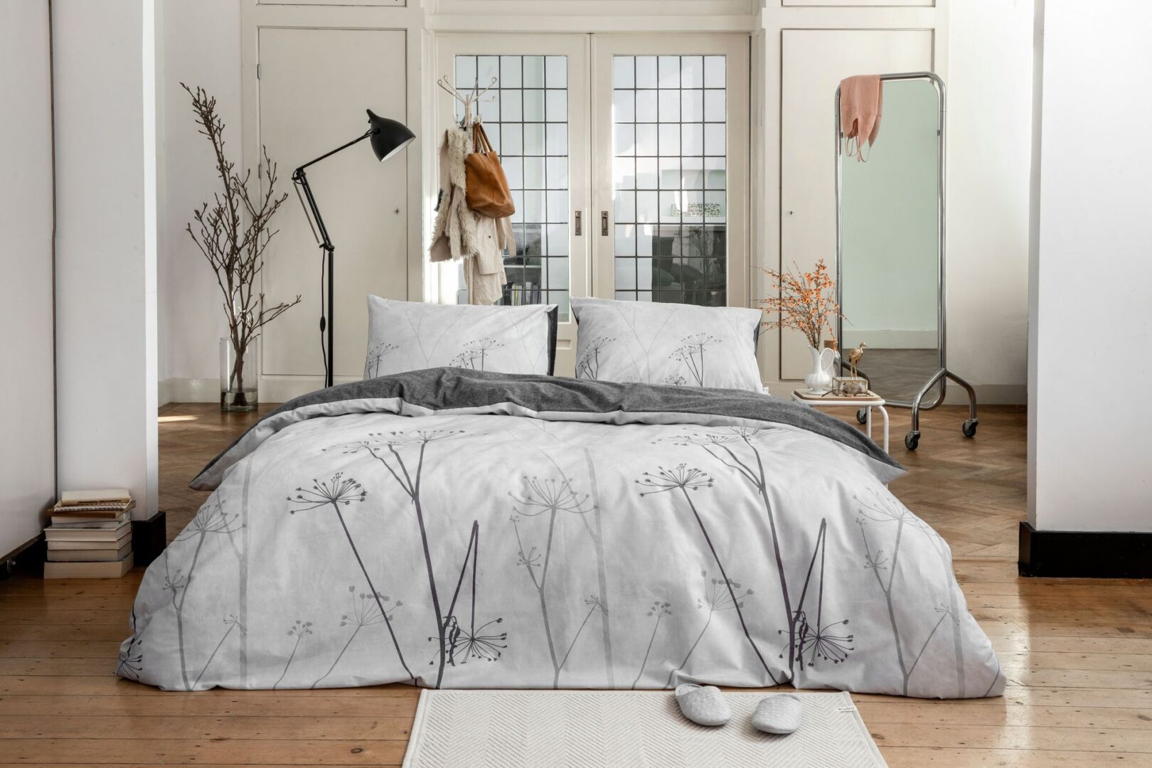 Walra Evening Mist flanel dekbedovertrek