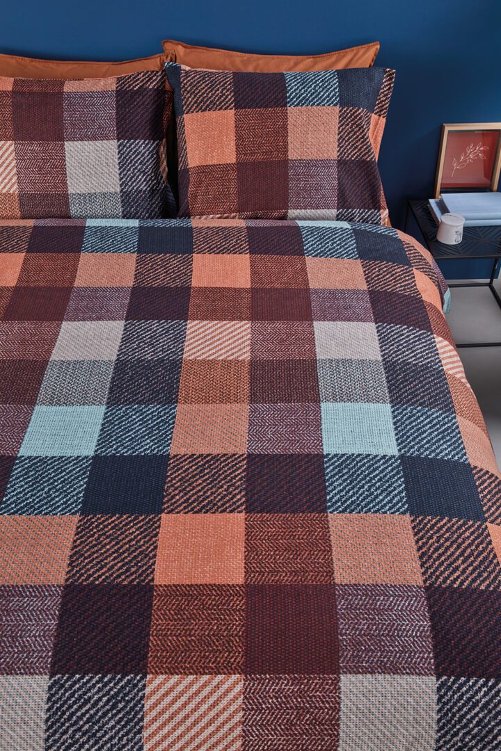 Beddinghouse Beckett flanel dekbedovertrek