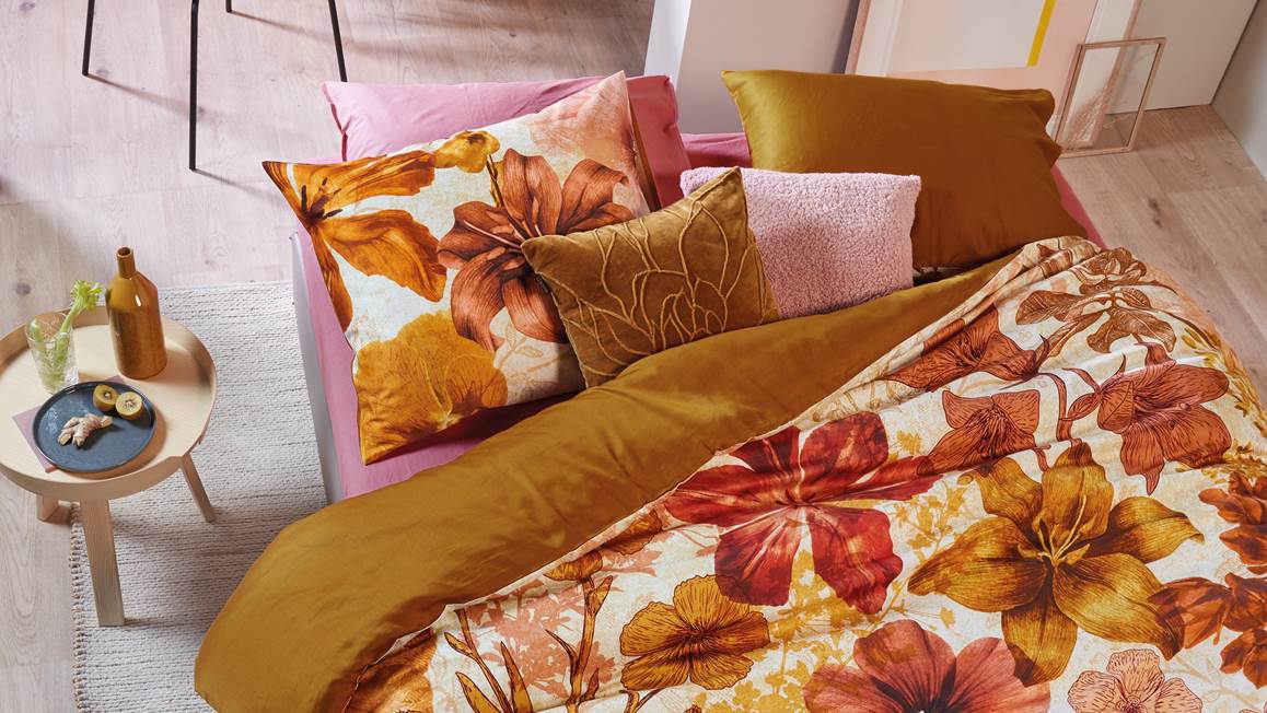 Beddinghouse Flora dekbedovertrek