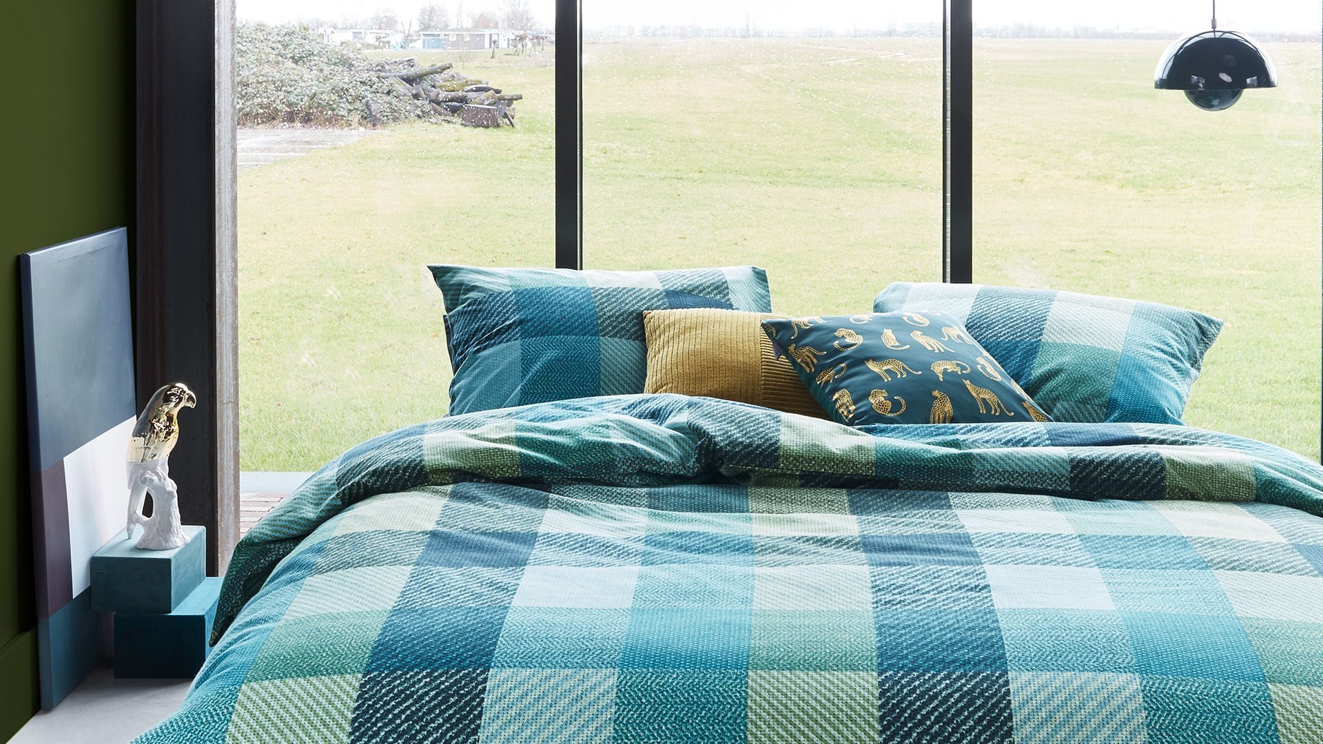 Beddinghouse Beckett flanel dekbedovertrek