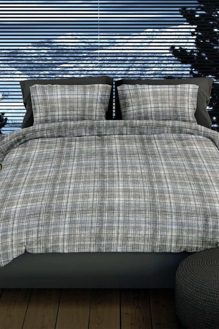 Romanette Highlands flanel dekbedovertrek