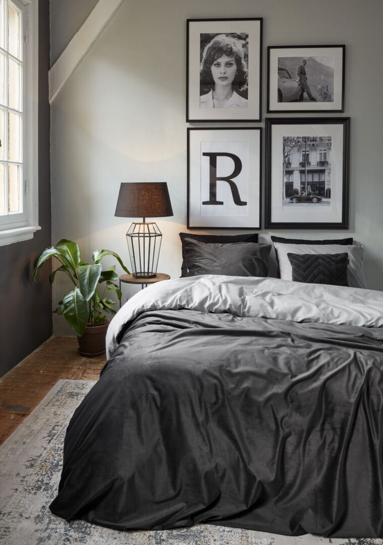 Riviera Maison Estate Grijs Velvet