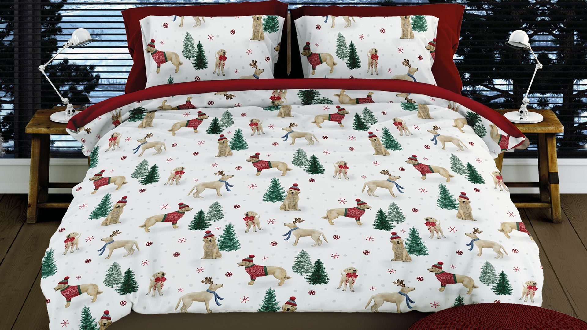 Romanette Hazel flanel dekbedovertrek