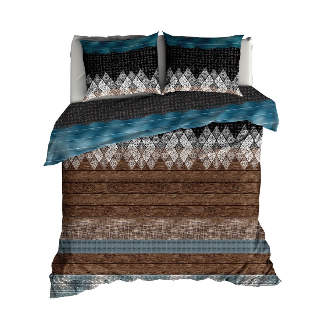 Romanette Brandon flanel dekbedovertrek