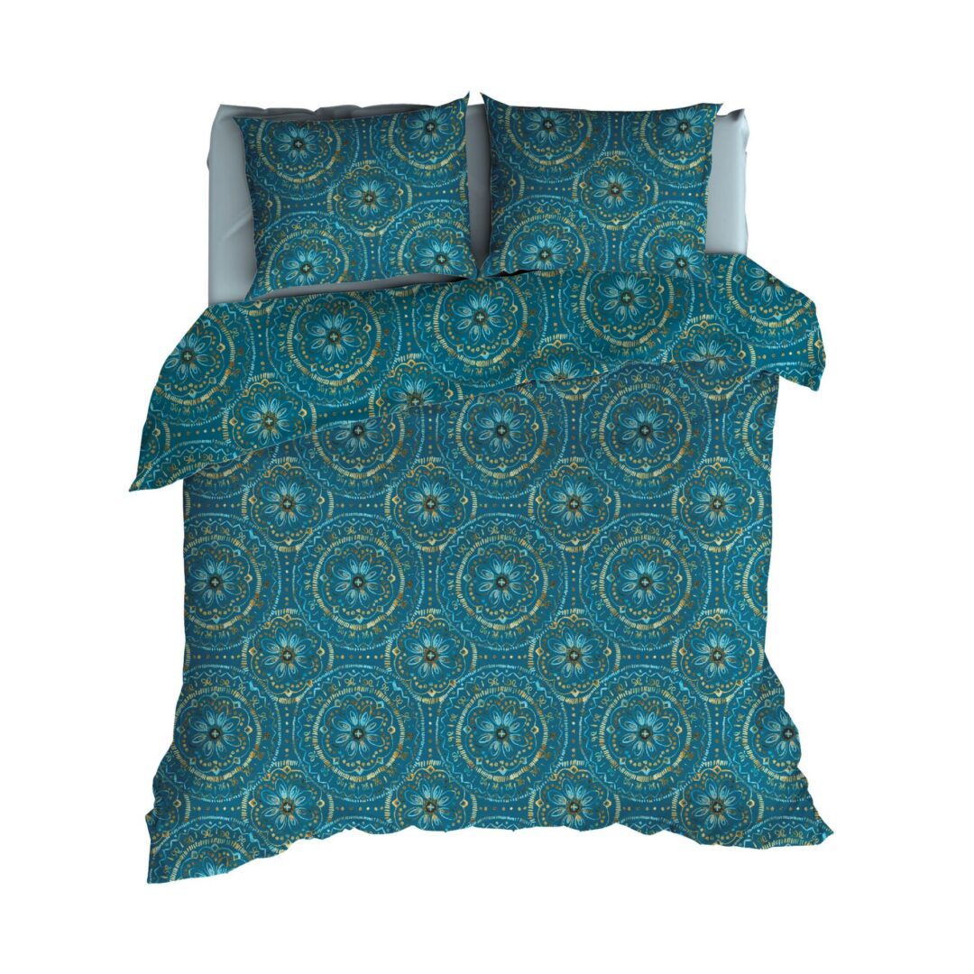 Romanette Libby flanel dekbedovertrek