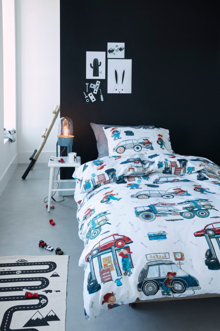 Beddinghouse Kids Car Tools dekbedovertrek