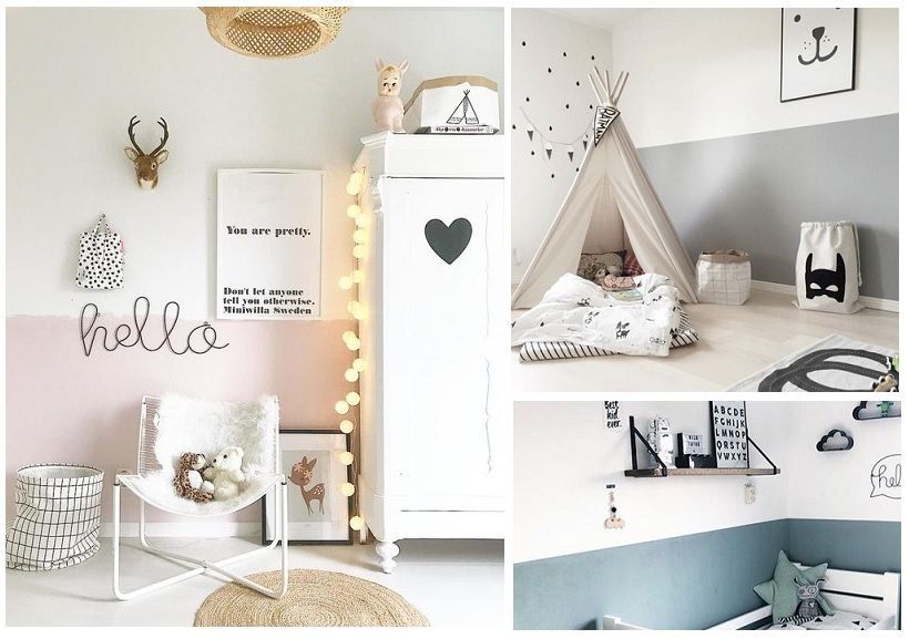 Kinderkamer Scandinavische stijl