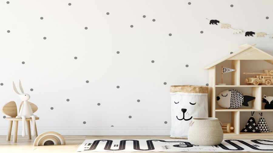 De Scandinavische slaapkamer voor kids