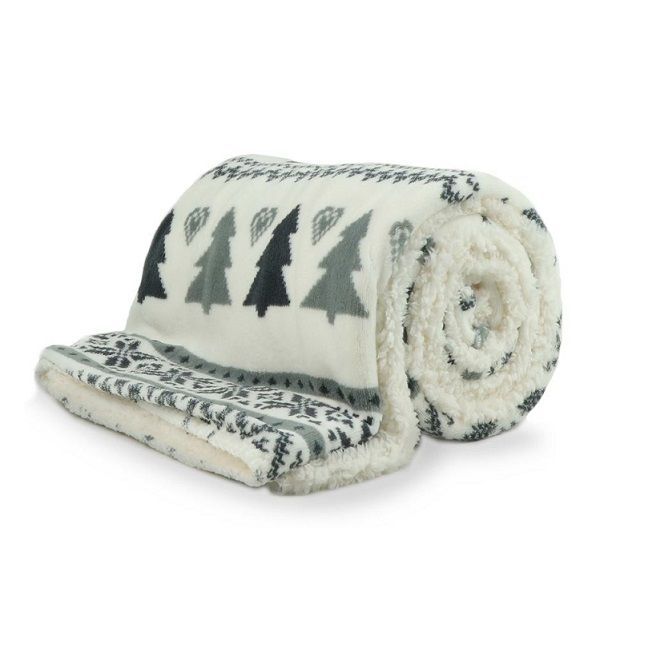 Unique Living Wonderful fleece plaid