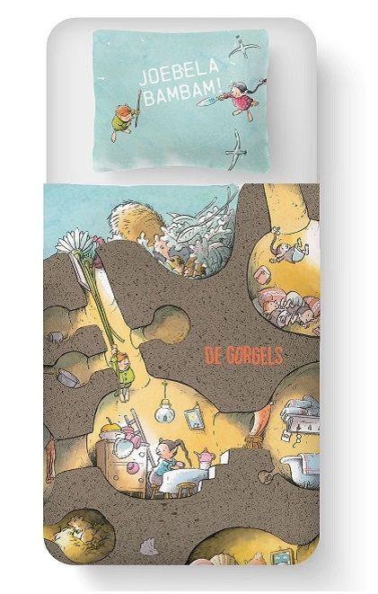 De Gorgels - Gorgelholletjes dekbedovertrek - voorlezen