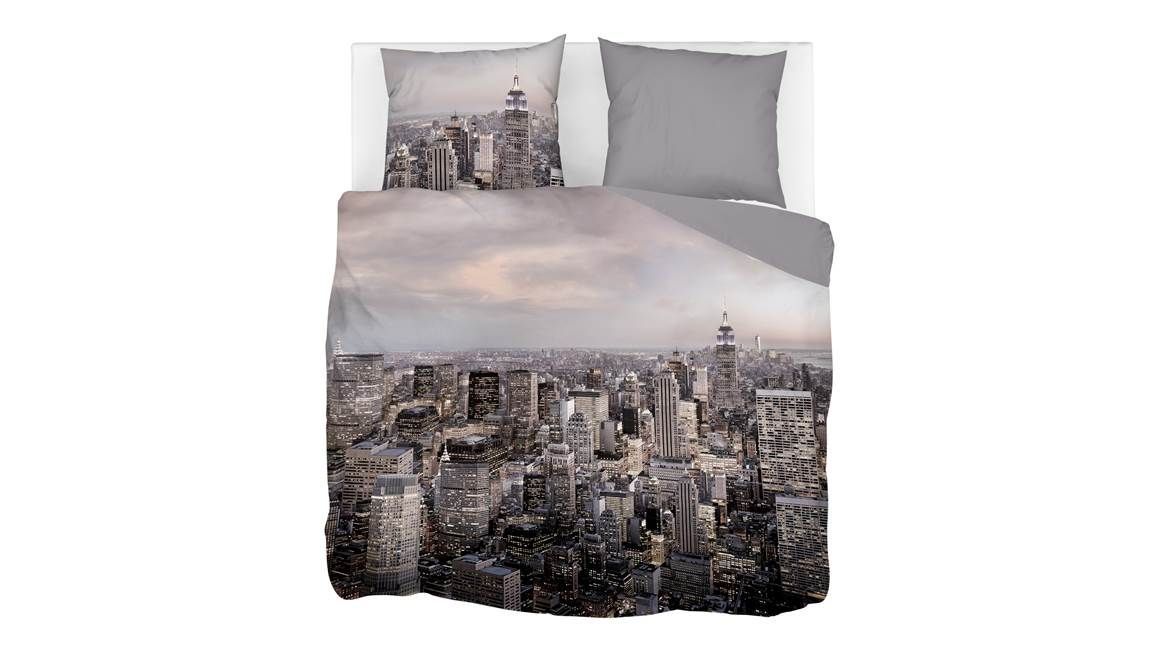 Snoozing Citylights dekbedovertrek