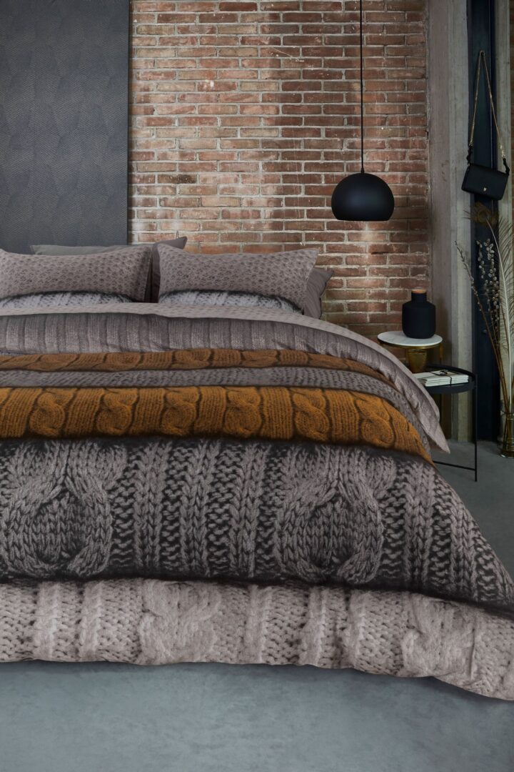 Beddinghouse Benwick flanel dekbedovertrek