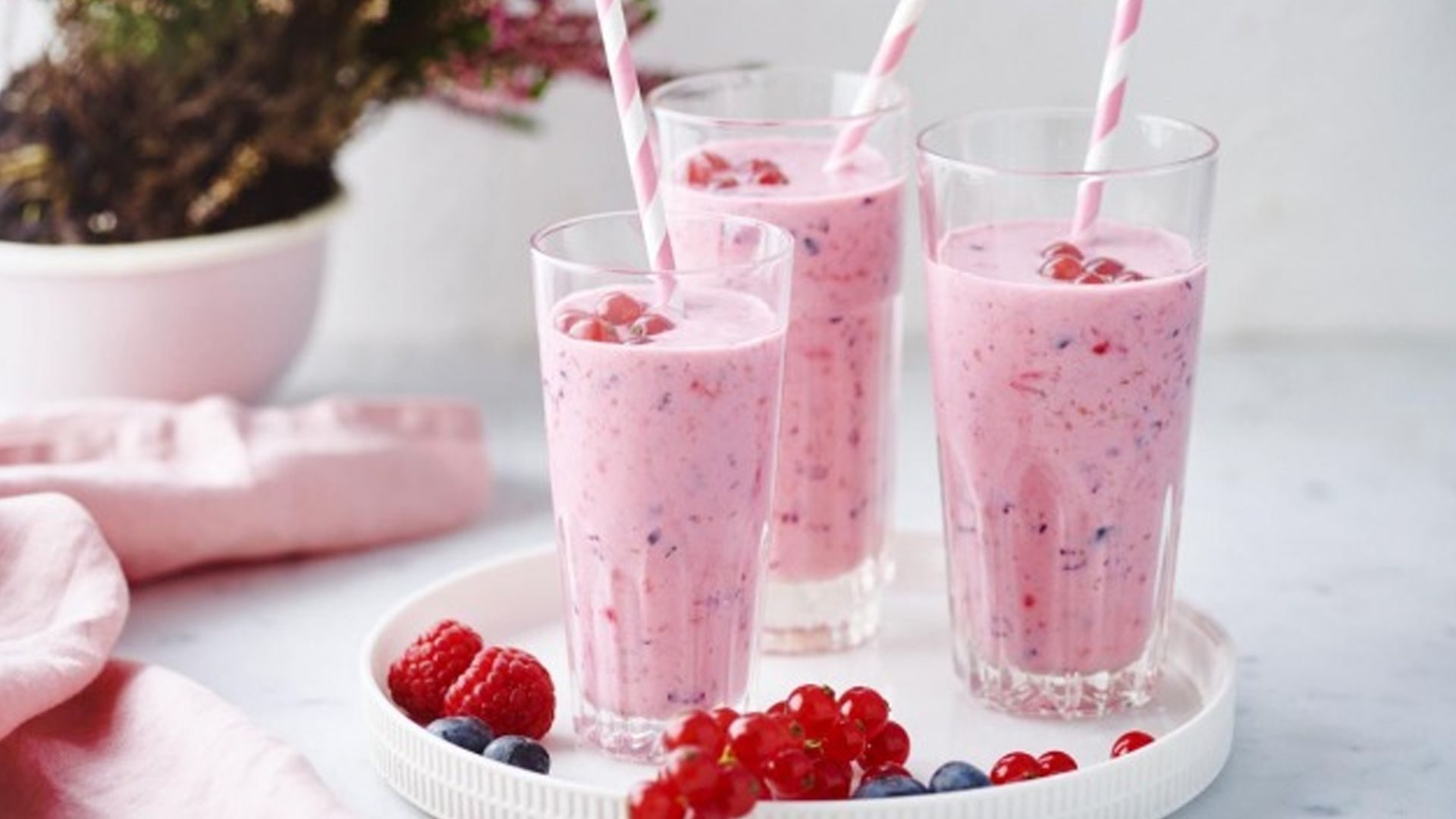 Roodfruit smoothie