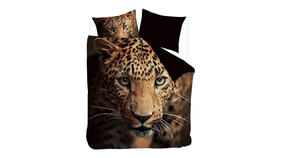 Snoozing Lupard dekbedovertrek