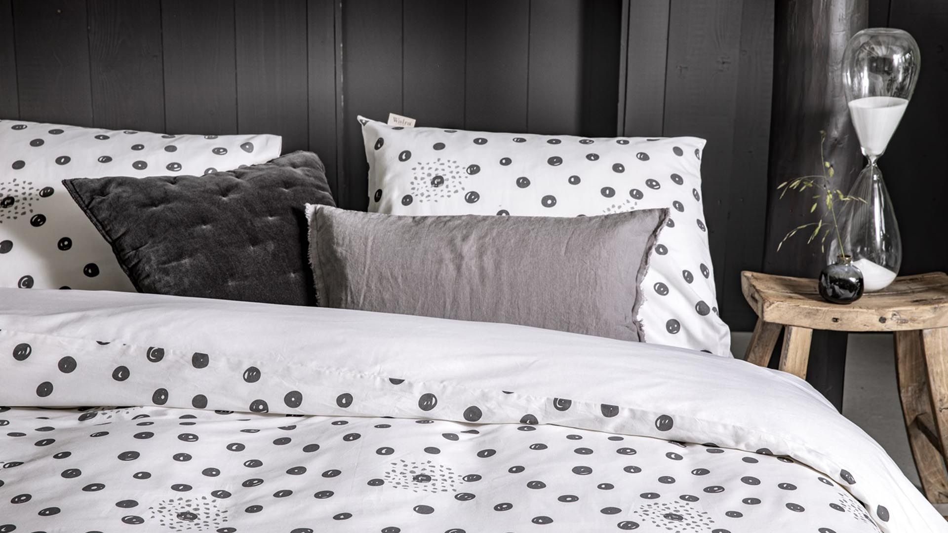Walra Silver Spots dekbedovertrek