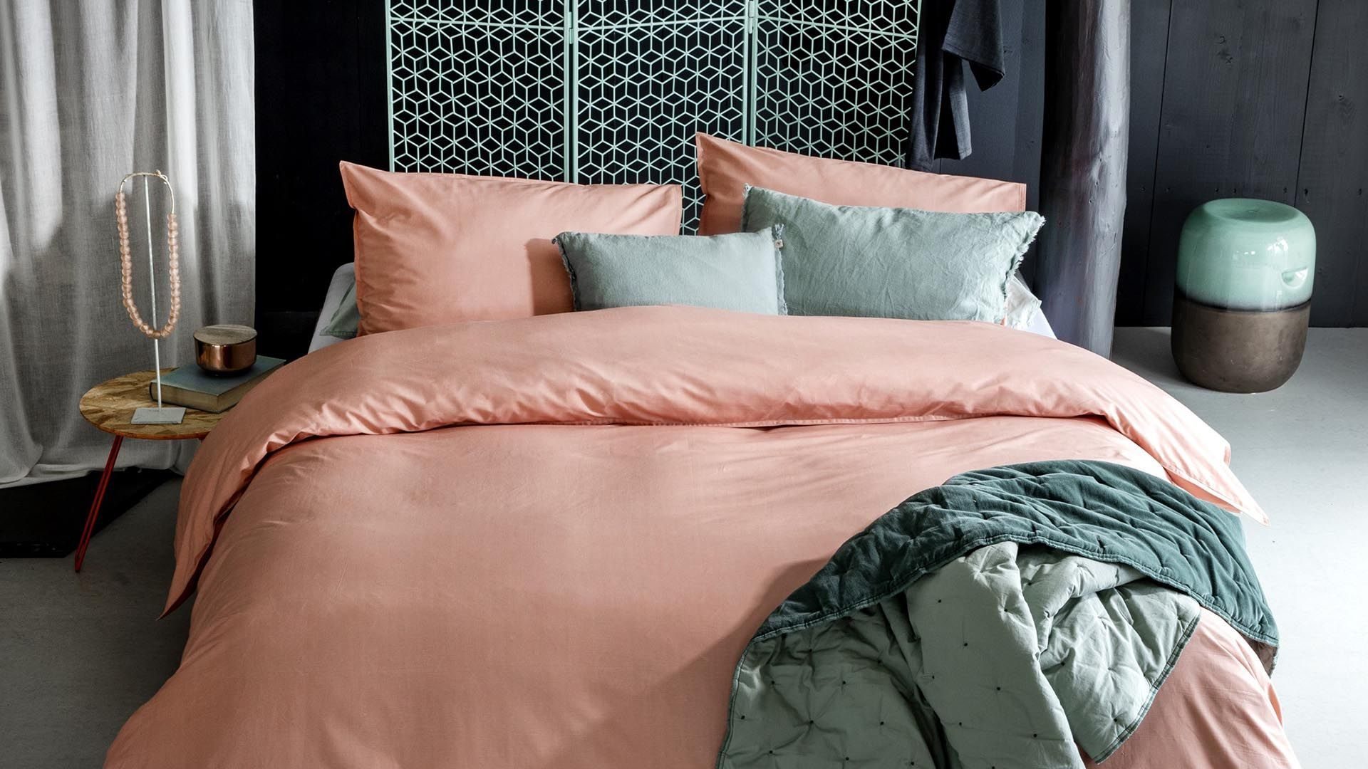 Walra Soft Structure dekbedovertrek terra